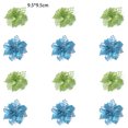 thumbnail image 2 of Hollow Faux Christmas Flower Decoration Flor artificial para la decoración del árbol de la corona de Navidad 12pcs Adepaton CPB-SSW262-3, 2 of 5
