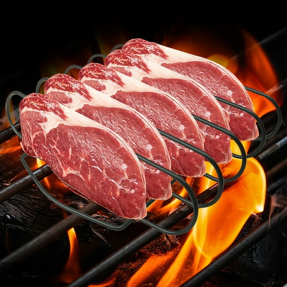 Non-Stick Paint Steak Rack Barbecue Rack Barbecue Meat Rack Lamb Rack Non-Stick Paint Barbecue Rack Garden Roast Chicken Tool Grill