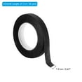 thumbnail image 2 of Uxcell 30 Yard Floral Tape Florist Tape Crepe Paper Flowers Bouquets Tapes Black 12 Roll, 2 of 7
