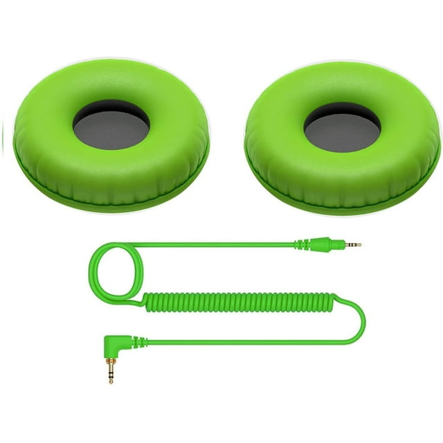 CABLE ESPIRAL Y ALMOHADILLAS VERDE PARA HDJ-CUE1 PIONEER Pioneer CHHC-CP08-G