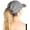 Light Grey, variant on Women’s Ponytail Hat - High Ponyback & Messy Bun Baseball Cap - Olive