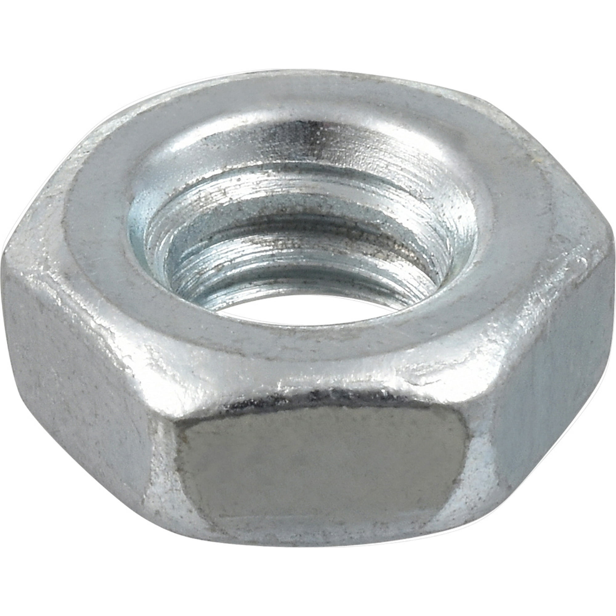 (10 pack) Hillman Hex Nuts, 5/16-18", Corrosion Resistant, Steel, Zinc Finish, Silver, 10 pack