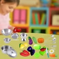 thumbnail image 4 of Mini Juguetes de cocina Sunnimix Juguetes de cocina para cocinar 25 piezas, 4 of 7