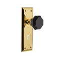 thumbnail image 2 of Nostalgic Warehouse Waldorf Bouton de Porte avec Plaque New York, 2 of 5