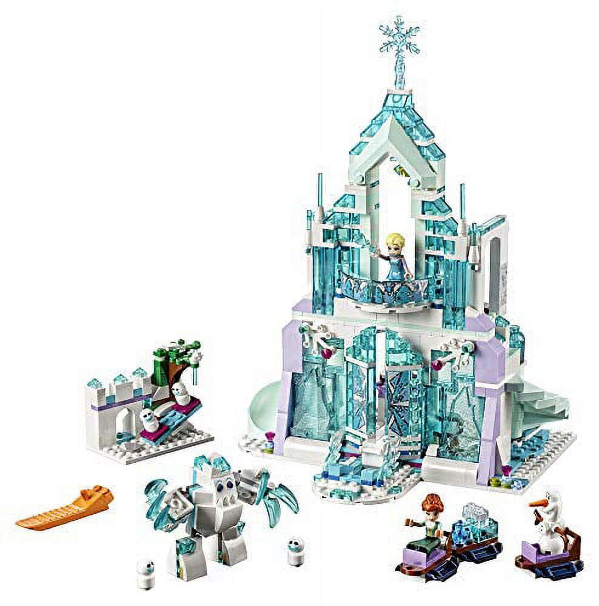 LEGO Disney Frozen Elsa s Magical Ice Palace 43172 Toy Castle Building Kit with Mini Dolls