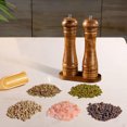 thumbnail image 4 of Home Improvement, Wooden Pepper Grinder Solid Refillable Manual Mill For Kitchen Cooking BBQ Restaurant Seasoning, Seasoning Box, 4 of 5
