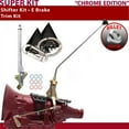 thumbnail image 1 of American Shifter  TH200 Shifter Kit Chrome 16 in. E Brake Trim Kit for F33C2, 1 of 1