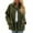 Green, variant on Karight Mid Lenght Fleece Vest for Women Sleeveless Fuzzy Sherpa Jackets Open Front Casual Winter Coats Outerwear with Pockets