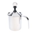 thumbnail image 2 of Mousseur à Lait en Acier Inoxydable pour Café et Cappuccino, Tasse 800 ml, 2 of 7