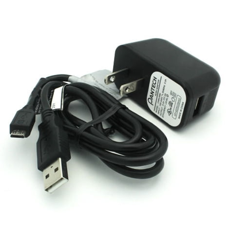 OEM Home Wall Travel AC Charger USB Adapter Data Cable Sync for Cell Phones 
