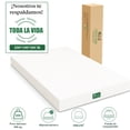 thumbnail image 4 of Colchón King Memory Foam en Caja 20 CM, 3 Capas de Espuma de Alta Densidad a conciliar el sueño, 200x190x20 cm-Blanco, 4 of 10