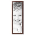 thumbnail image 2 of ArtToFrames 15" x 48" Honors Mahogany with Gold Picture Frame, 15x48 inch Brown Wood Poster Frame (WOM-5156), 2 of 7