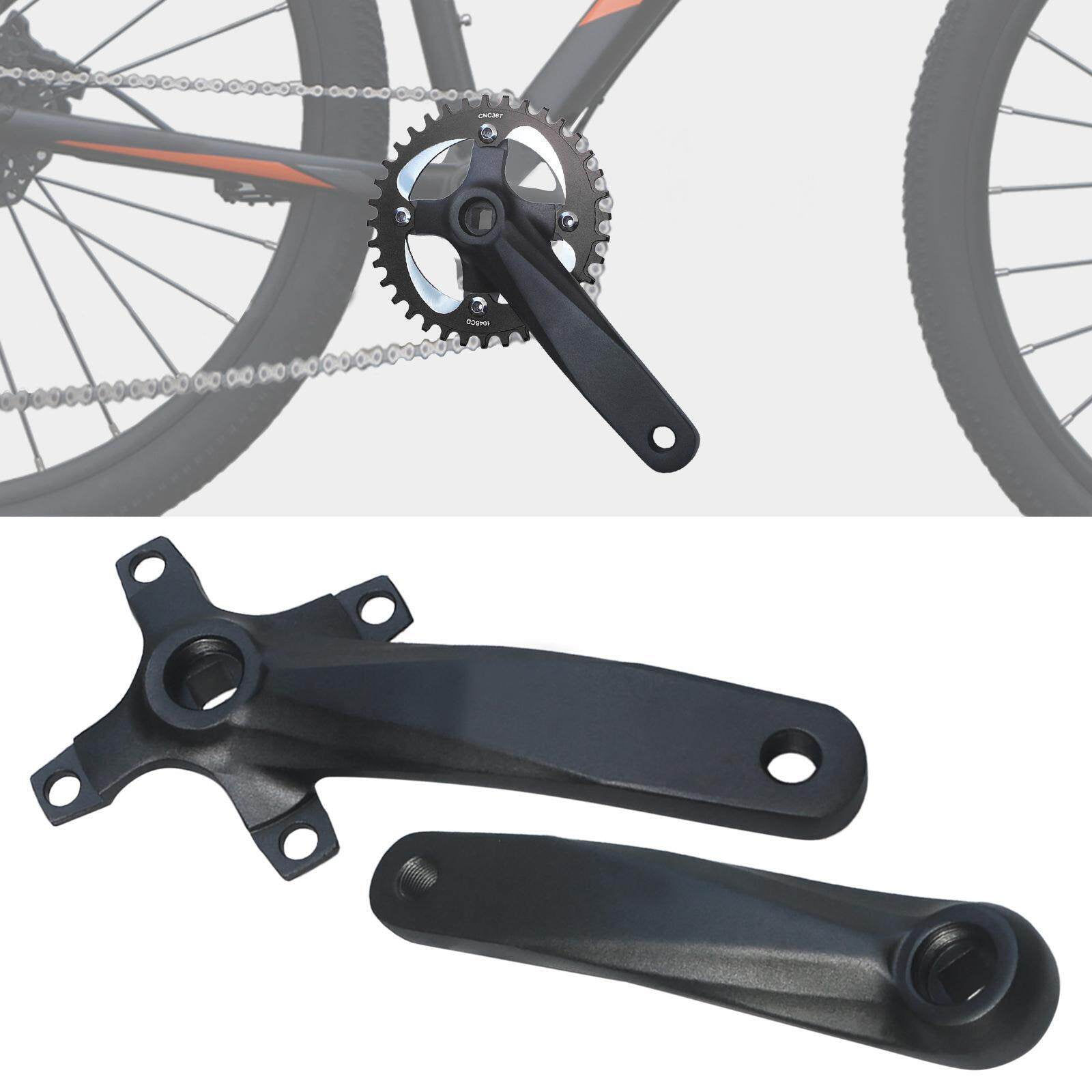 Road Bicycle Crank Set Bike Crankset Left Right Crank and Right Crank Arm High Strength 152mm