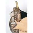thumbnail image 5 of 14 In Flex Tree Western Horse Saddle American Leather Trail Barrel Racing By Hilason, 5 of 7