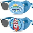 thumbnail image 1 of Parche ocular para niños 2 piezas azul parche ocular médico para ambliopía ortoptista, 1 of 5