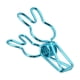 thumbnail image 1 of 20 clips multiusos multifunción galvanoplastia hueca carpeta de metal fuerte clip de resorte azul, 1 of 12