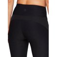 thumbnail image 6 of Avalanche Women's Slim Fit Hybrid Stretch Woven Knit Pant With Zipper Pockets, 6 of 6