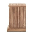 thumbnail image 4 of Bowery Hill Modern Wood 2-Drawer Wood Nightstand in Oak Brown, 4 of 8