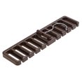 thumbnail image 3 of Tie Hanger, Multilayer Tie Rack, for Clothing Store Men Brown, 3 of 8