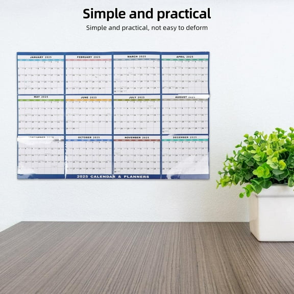 MLINS Monthly Calendar Erasable Wall Calendar Appointment Hanging Calendar for Home