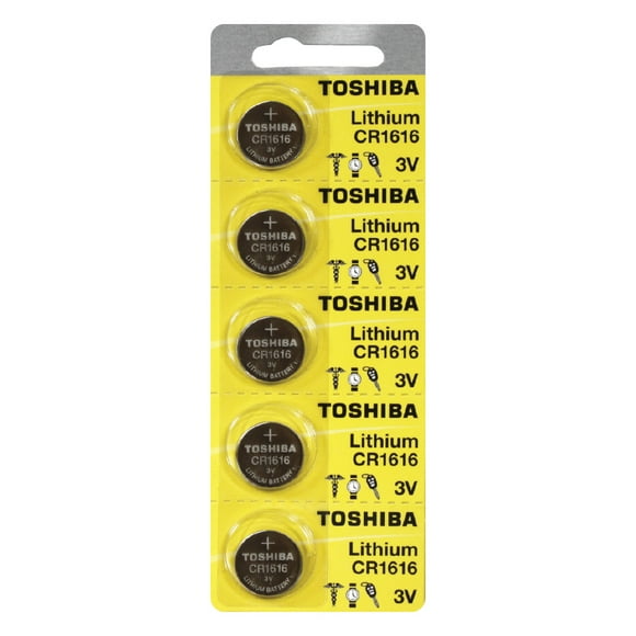 Toshiba CR1616 3 Volt Lithium Coin Battery (50 Batteries)