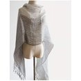 thumbnail image 3 of XINQIHANG Foulard Châle Mode Sensation Lin Naturel WS Grand Bohème Froissé avec Emballage Cadeau, 3 of 7