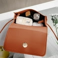 thumbnail image 3 of Xfvqtps Coin Purse Mini Small Wallet Cute Cartoon Style Shoulder Crossbody Bag Brown, 3 of 8
