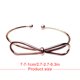 thumbnail image 4 of Sonducket Brazalete de brazo, joyería de Metal, exquisito brazalete para mujer, adorno para el cuerpo, adorno de mano, para brazos con forma Ropa, zapatos y accesorios Miscelánea Lazo, oro rosa, 4 of 6