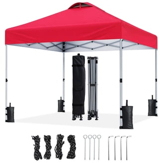 Coleman 16' x 8' Straight Leg Instant Canopy / Gazebo (128 sq. ft