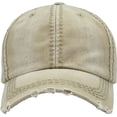 thumbnail image 5 of Premium Vintage Distressed Washed Cotton Dad Hat Adjustable Baseball Cap, 5 of 5