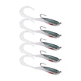 thumbnail image 2 of 5 señuelos artificiales para pesca, cebos falsos, señuelos blandos, aparejos de pesca de lubina con anzuelo SO050-4, 2 of 11