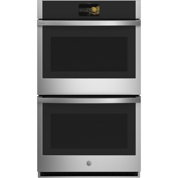 GE Profile Stainless Steel PTD7000SNSS 30"" Smart Double Wall Oven with