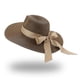 thumbnail image 3 of Sombrero con forma de cubo para mujer, sombreros Hst de verano para mujeres, cinta, banda, lazo, ala grande, 11cm, sombrero de playa de lujo, sombrero de protección solar, nuevas Gorras, 3 of 5