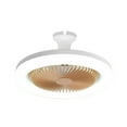 thumbnail image 3 of Lksixu Ceiling Fan With Lights, Enclosed Low Fan Light, Ceiling Light With Fan, Hidden Fan With E27 Lamp Kitchen Gadgets, 3 of 5