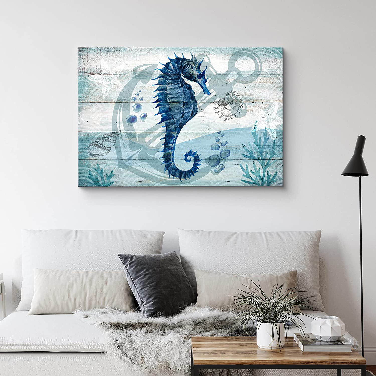 Crystal Art CA Card - Seahorse