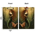 thumbnail image 2 of Acrylic Writing Board Gold12.5*9 Inch Clipboards Transparent Acrylic Material Suitable For Office Classroom Teachers Fashion Bloggers Stationery Enthusiasts Christmas Pretty Mermaid, 2 of 9