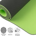 thumbnail image 3 of Non-Slip Yoga Mat with Alignment Marks '? Lightweight Exercise Mat with Carry Strap for Ho, 3 of 7