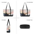 thumbnail image 6 of FORMRS Canvas Laptop Tote Bag for Women with 15.6" Computer Compartments Shoulder Handbag, Abstract Landscape, 6 of 7