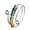 01, variant on Bohemian Rainbow Beads Fidget Ring Adjustable Rings Drive Away Your Anxiety-06