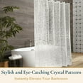 ComfiTime Clear Shower Curtain Liner 8G HeavyDuty Mildew/Mold