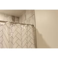 thumbnail image 6 of Design House 60" Straight Steel Shower Rod, Satin Nickel, 6 of 6