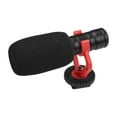 thumbnail image 3 of Mistaha Camera Microphone Cardioid Condenser Mic with 3.5mm Port Anti-Shock Mount Sponge & Furry, 3 of 8