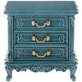 thumbnail image 1 of Accessoires de Meubles de Maison Mini Armoire Bleue 1Pcs 1.5X1.5X0.9In, 1 of 7