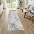 thumbnail image 1 of x Area Rug Living Room Rugs Washable Neutral Modern Abstract Soft Thin Large Rug Indoor Floor No Slip Rug Carpet for Bedroom Under Dining Table Home Office Decor Grey, 1 of 9