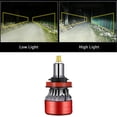 thumbnail image 4 of Bombillas de faros Zulema Bombillas de LED 6000LM con ventilador de refrigeración Luz blanca fría, 4 of 7