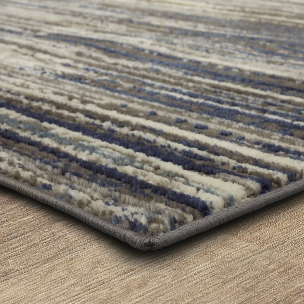 Mohawk Home Orpheus Indoor Woven Area Rug, Grey/Dark Blue, 2'11" x 5'