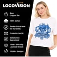thumbnail image 5 of Transformers One I Am Optimus Prime Women's Boxy Cropped T-Shirt Casual Graphic Tee, 5 of 5