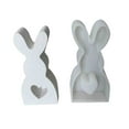 thumbnail image 6 of Utoimkio Easter Rabbit Silicone Molds 3D Bunny Chocolate Candy Mold Soap Mold Easter Kitchen Baking Tools for DIY Cake Chocolate Jelly Desserts Ice Soap(Large), 6 of 6