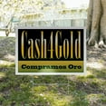 thumbnail image 5 of Cash4Gold Compramos Oro Yard Sign 18 Inch x 24 Inch Double Sided Weatherproof Heavy-Duty Plastic with Stake | Spanish Gold Buying Services, Quick Cash, Reliable Shops | Made in USA, 5 of 7