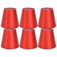 thumbnail image 1 of Pantalla de lámpara de mesa, 6PCS E14 Pantalla de lámpara Pantalla de dormitorio Pantalla de tela Tecnología innovadora, 1 of 8